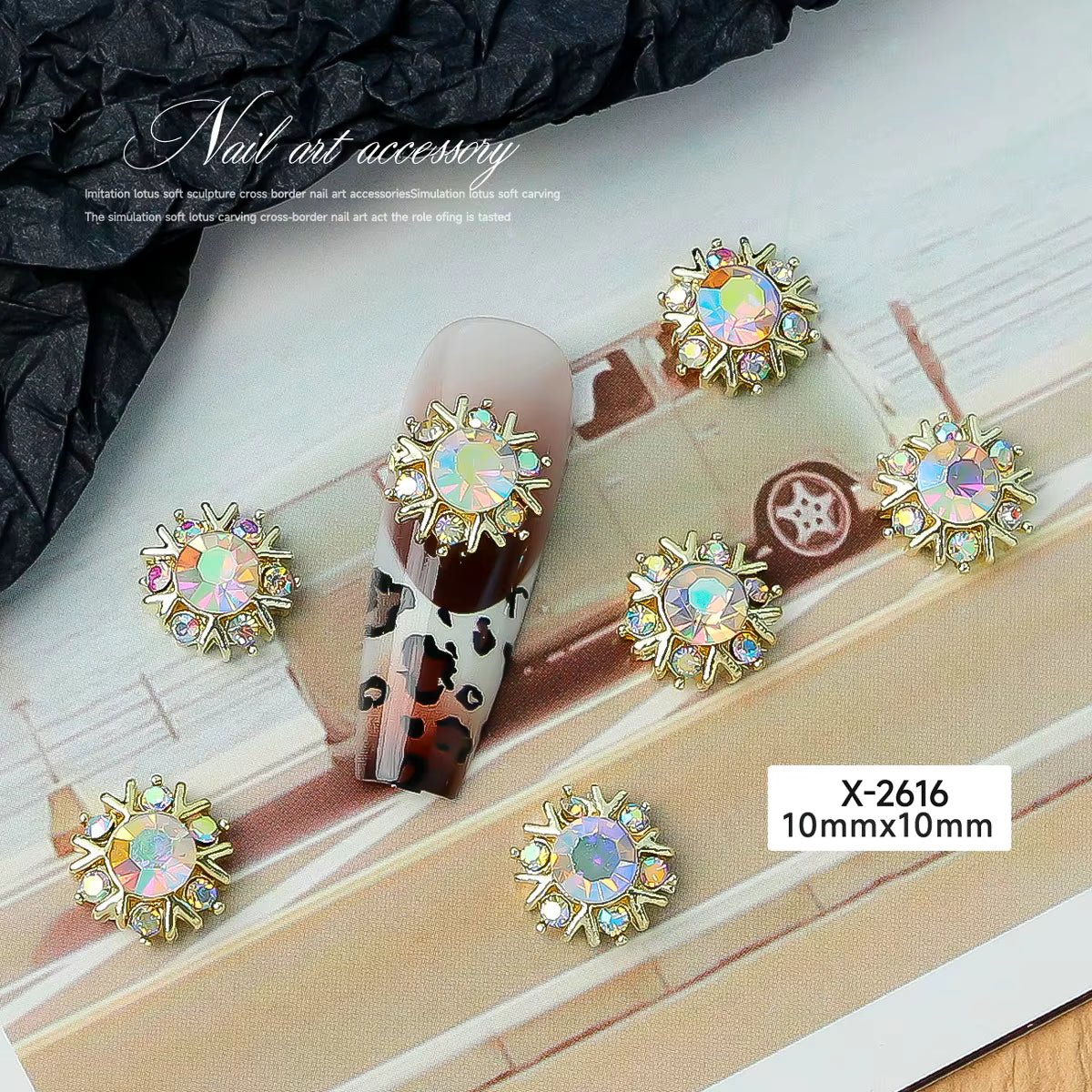 Dije de Diamante uñas